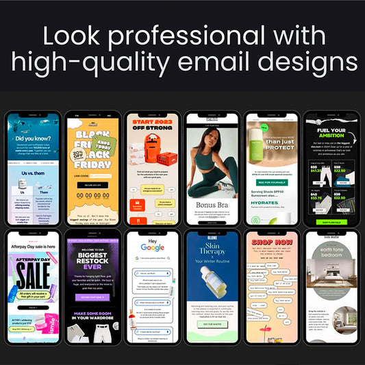 250+ Premium Email Templates