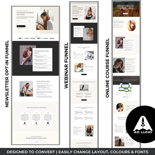 35+ High Converting Landing Page Templates