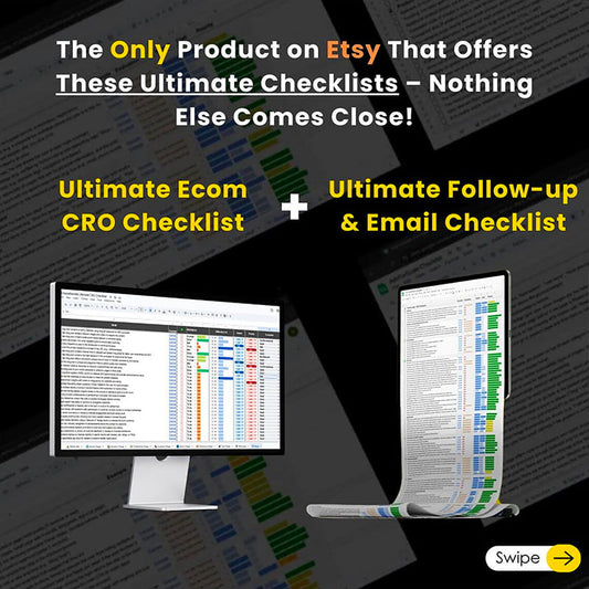 E-Commerce CRO Checklist