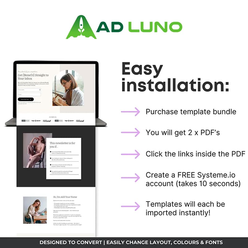 35+ High Converting Landing Page Templates
