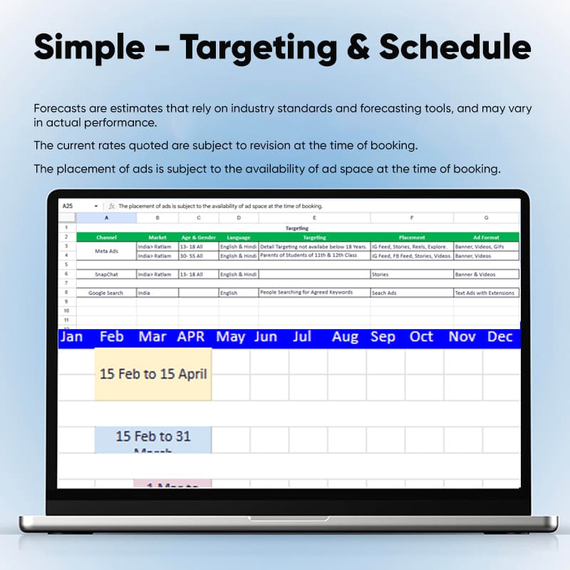 Advance Media Buying Plan