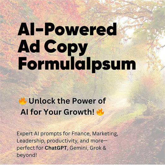 AI-Powered Ad Copy Formula