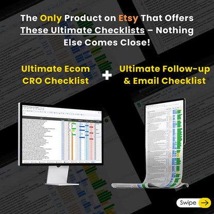 E-Commerce CRO Checklist