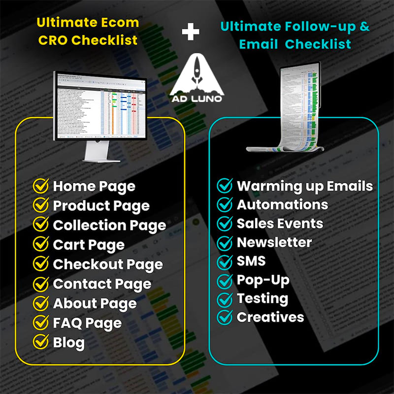 E-Commerce CRO Checklist
