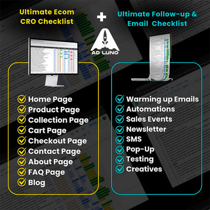 E-Commerce CRO Checklist